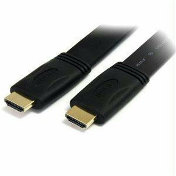 Dynamicfunction Startech 25 Ft Flat High Speed Hdmi Cable With Ethernet - Hdmi - M-M DY131646